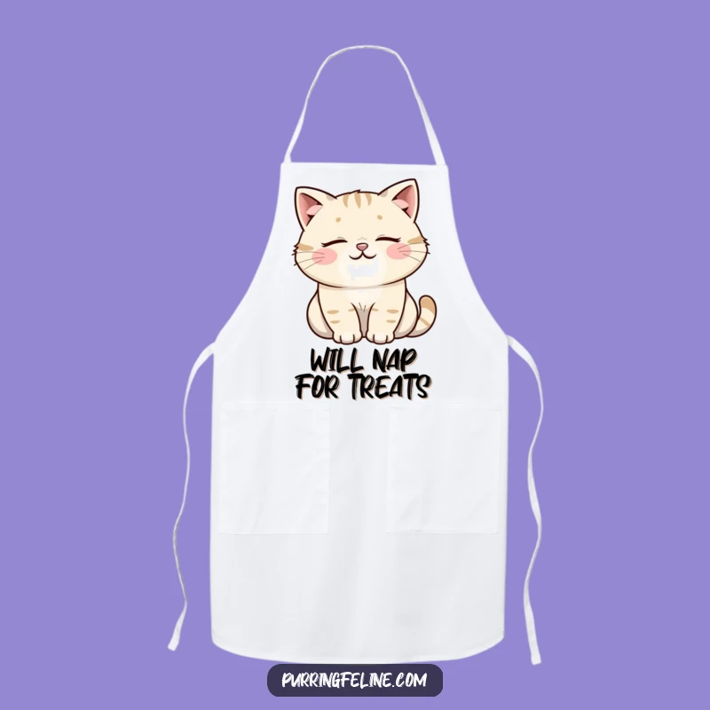 Funny Cat Apron: Purring Feline Kitchen Fun, A Hilarious Gift For Home Chefs