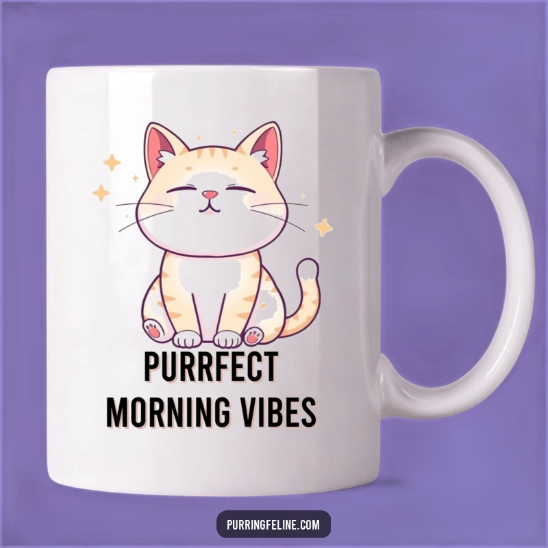 Funny Soothing Cat Zen Mug - Hilarious Calming Gift for Stress Relief