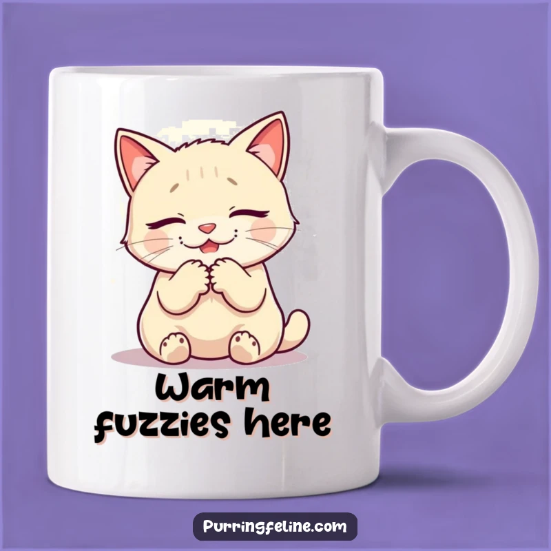Funny Cat Zen Mug: Purrfectly Calm and Cozy