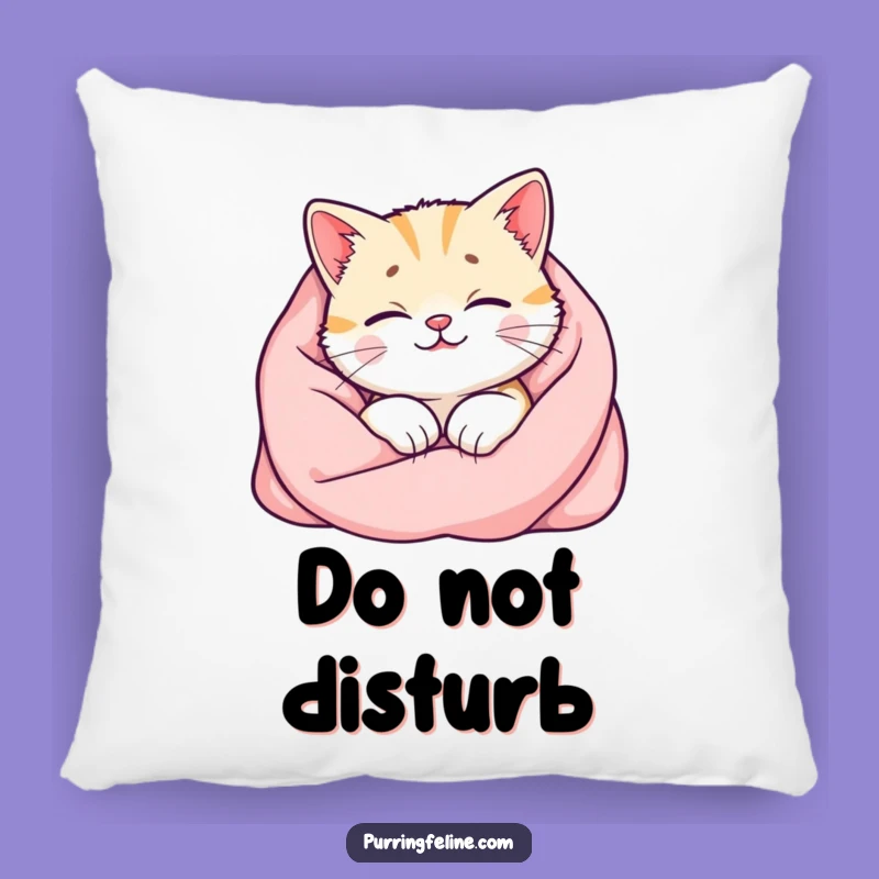 Funny Happy Cat Pillow: Soft Comfort with a Visible Purr Glow - A Purrfect Gift