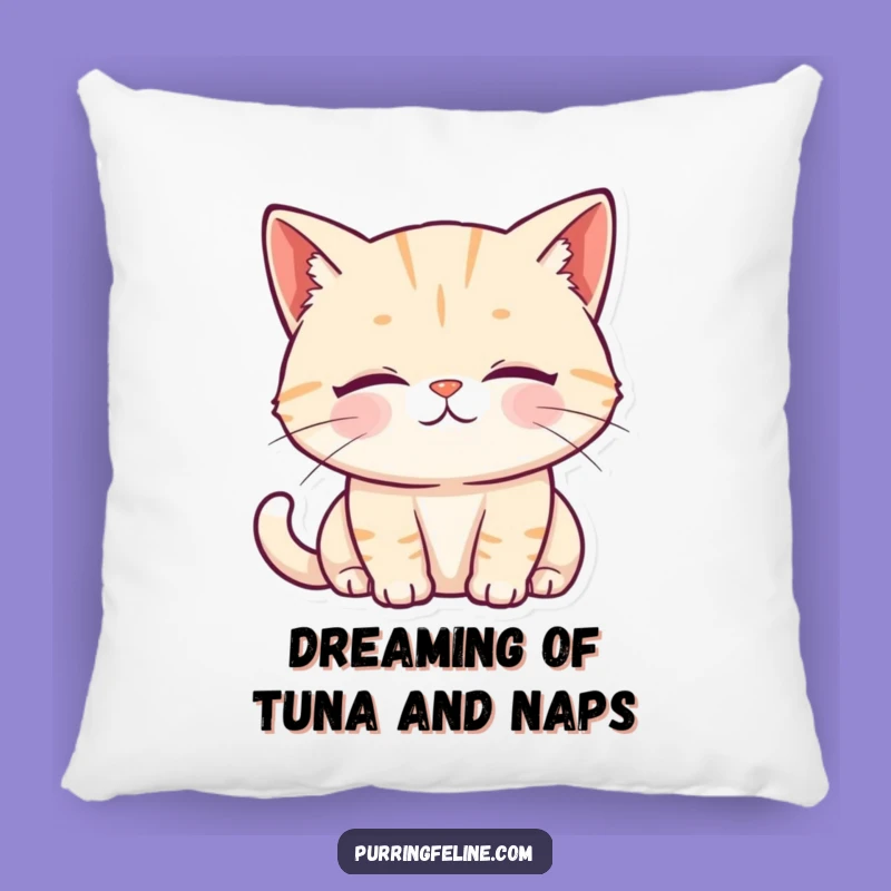 Funny Purring Cat Pillow - Serene Comfort, Soft & Hilarious Accent Gift