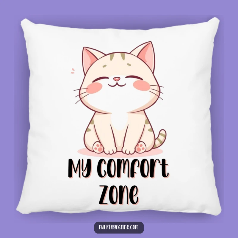 Gentle Sigh Cat Pillow - Funny Gift for Ultimate Comfort and Relaxation