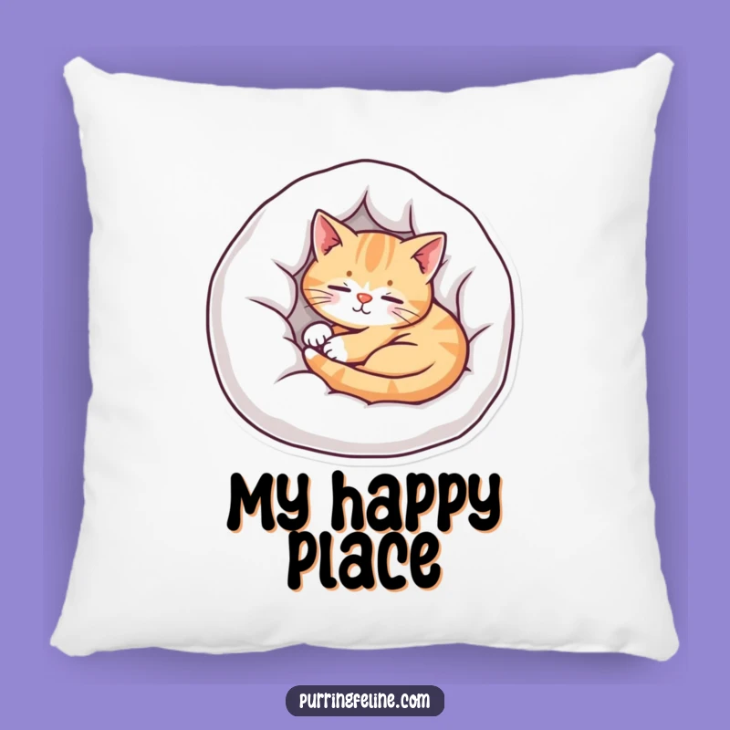 Cozy Cat Bed Pillow - Funny Gift for Ultimate Comfort and Sweet Dreams
