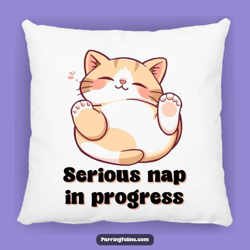 Funny Cat Kneading Pillow: Cozy Gift for Cat Lovers, Cuddle Up with Feline Joy