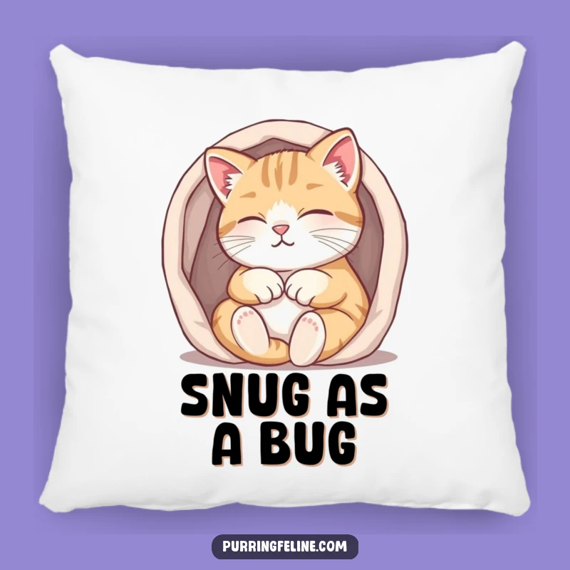 Funny Purring Cat Pillow: Cozy Comfort in Small, Warm Spaces