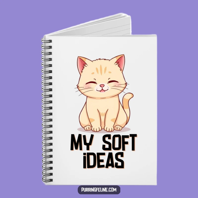 Funny Rumbling Cat Notebook: Journal for Relaxed Thoughts, Perfect Funny Gift