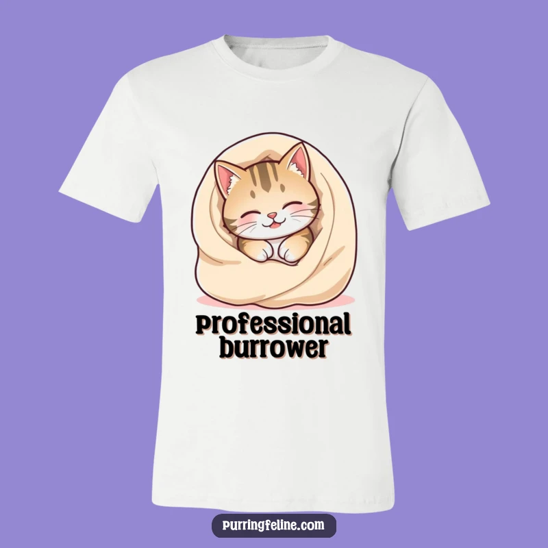 Funny Cozy Cat T-Shirt: Gift for Cat Lovers, Wear Your Love for Comfort