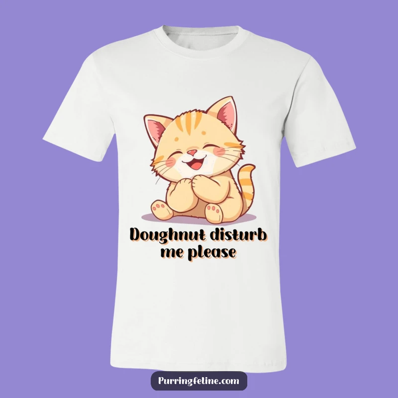 Funny Kneading Cat Cub T-Shirt: Happy Kitty Tee, Perfect Joyful & Cute Gift